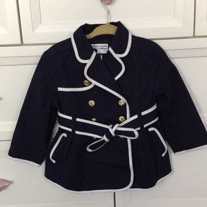 Janie and Jack belted trench coat